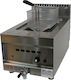 Sergas Fryer Gaz Natural 7kW Capacity 10lt 37.5x65x44cm GF10
