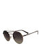 Mohiti Hot Shot AK17095 Women's Sunglasses with Gray Metal Frame and Black Gradient Polarized Lens