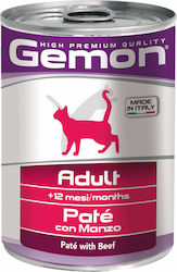 Monge Adult Wet Food for Adult Cats In Can with Beef 1pc 400gr