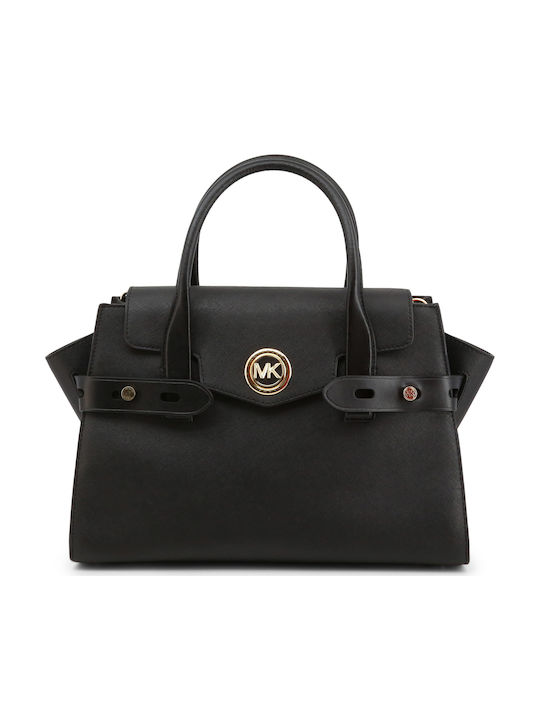 Michael Kors Leather Women's Bag Tote Hand Black 30S0GNMS7L-001