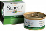 Schesir Cat Jelly Wet Food for Adult Cat in Can with Chicken 85gr