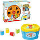 ToyMarkt Jucărie de Sortare a Formelor Tamburină & Puzzle pentru 3++ Luni