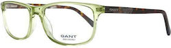 Gant Plastic Rame Ochelari Verde GA3049 095