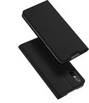 Dux Ducis Skin Pro Carte Piele artificială Negru (Redmi 9A / 9AT)