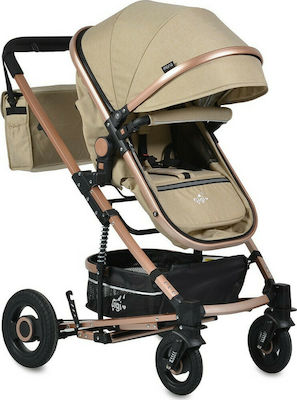 Moni Gigi 2 in 1 Baby Stroller Suitable for Newborn Beige