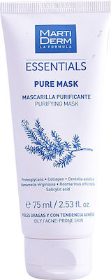 Martiderm Essentials Mască de Față pentru Curățare 75ml