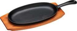 Kitchen Craft Non-Stick Baking Plate Double Sided with Cast Iron Flat Surface 28x14.5cm