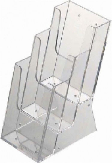 M&T Displays Θήκη Εντύπων 1/3 A4 3τμχ