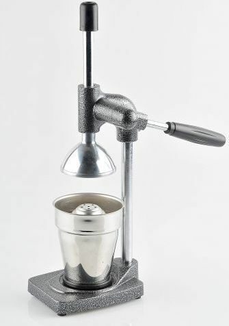 Super Mixer Tischpresse Orange aus Edelstahl in Gray Farbe