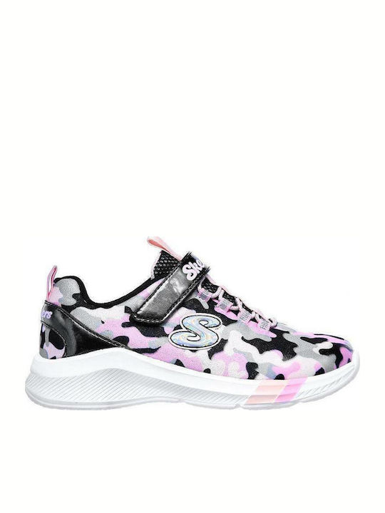 Dreamy Lite Kids Sports Shoes Running with Hoop & Loop Closure Multicolour