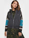 Turkana Women's Sweatshirt Jacket Hooded Gray