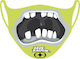 Back Me Up Βαμβακερή Μάσκα No Fear Black Mouth ...