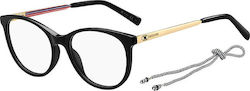 Missoni Plastic Eyeglass Frame Black MMI 0031 807