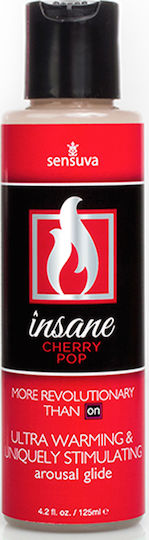 Sensuva Insane Vaginal Lubricant Gel Cherry Pop 125ml