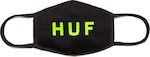 HUF Face Mask Mască de protecție Țesătură Negru AC00524 1buc