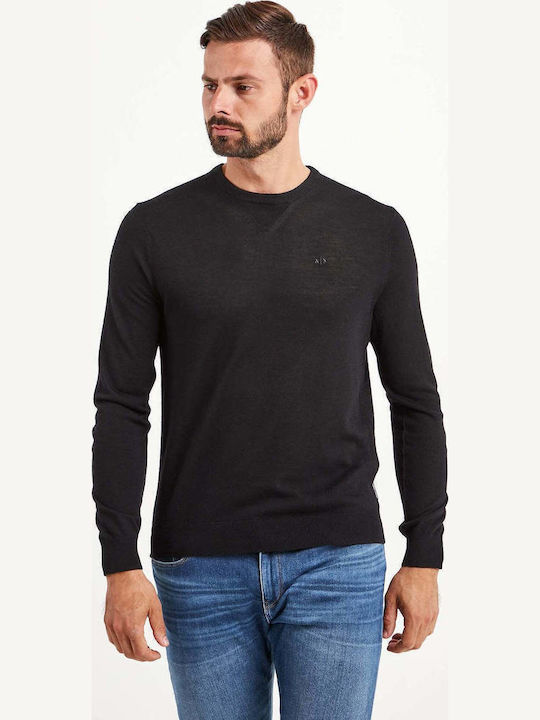 Armani Exchange Long Sleeve Sweater Black