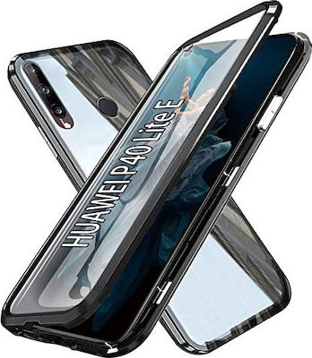 Forcell Magneto 360 Full Cover Μεταλλική Μαύρο (Huawei P40 Lite E)