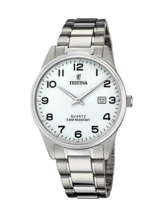 Festina Men's Watch 39mm Battery with Silver Me...