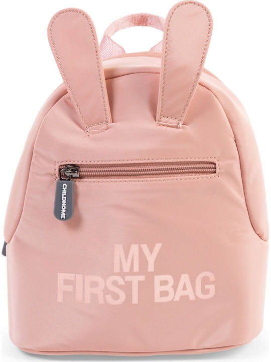 Childhome My First Bag Pink Σχολική Τσάντα Πλάτης Νηπιαγωγείου σε Ροζ χρώμα