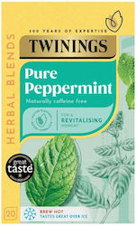 Twinings Pure Peppermint Мента 20 Чайни Пакетчета