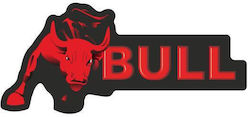 BULL MEDIUM STICKERS RED 5015P | PRINT