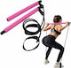 Portable Pilates Bar Pink Pink