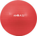 Amila 95866 Pilates Ball 75cm 1.35kg Red