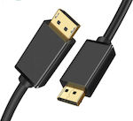 Powertech Kabel DisplayPort-Stecker - DisplayPort-Stecker 2m Schwarz (CAB-DP040)