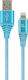 Gembird Braided USB-A to Lightning Cable Blue 1...