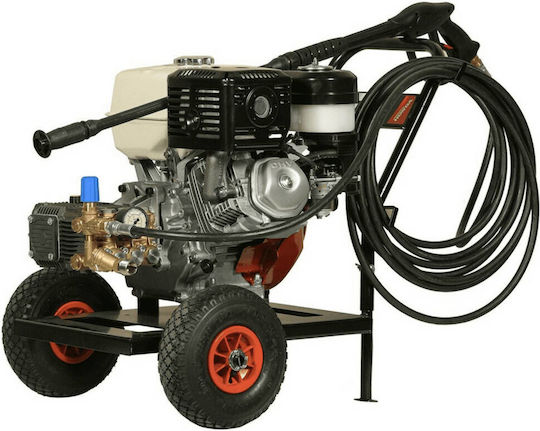 Master RW 220AR Hochdruckreiniger Benzin 404cc 14hp mit Druck 220bar und Metallpumpe