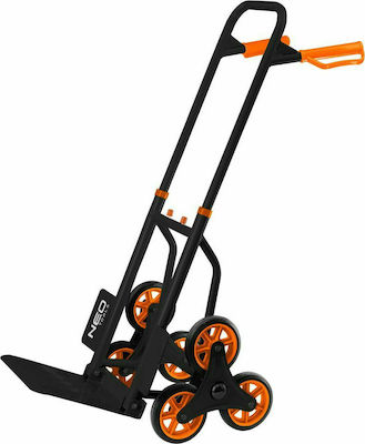 Neo Tools Καρότσι Μεταφοράς Πτυσσόμενο για Φορτίο Βάρους έως 150kg σε Μαύρο Χρώμα