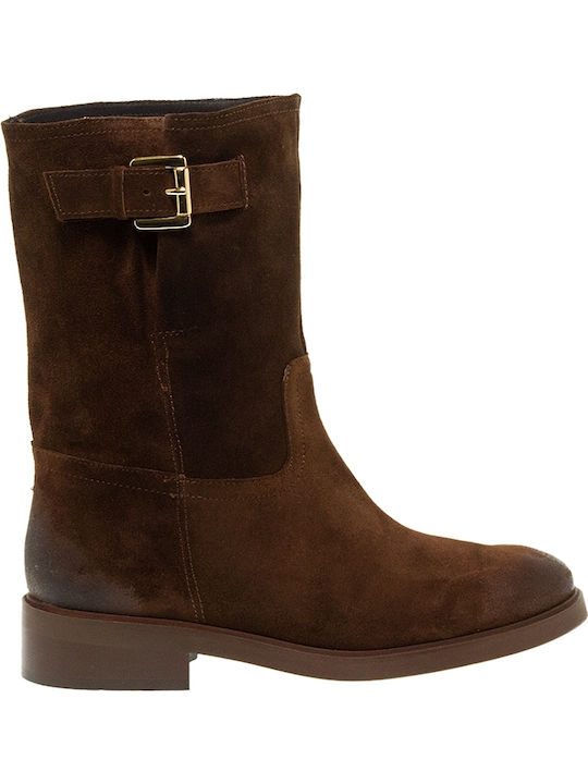 7280 Suede Women's Ankle Boots Tabac Brown