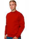 Keya Men's Long Sleeve Promotional Sweatshirt Red