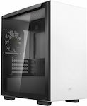 Deepcool Macube 110 Mini Tower Κουτί Υπολογιστή με Πλαϊνό Παράθυρο Λευκό