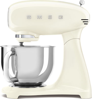 Smeg Stand Mixer 800W with Stainless Mixing Bowl 4.8lt