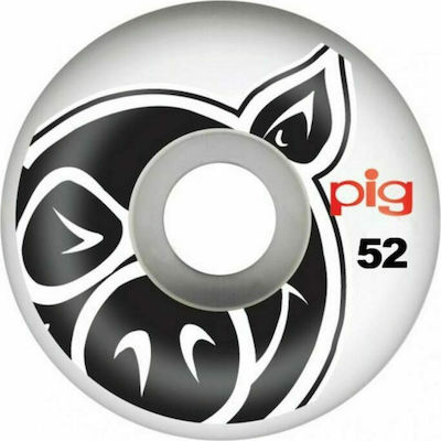 Pig Wheels Pig Head Natural 52mm