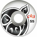 Pig Wheels Pig Head Natural 55mm