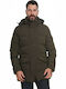 Biston Herren Winter Jacke Puffer Grün