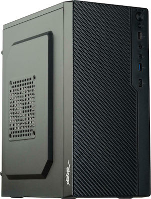 Akyga AK36BK Micro Tower Computer Case Black