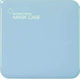 Antibacterial Case for Protection Mask Light Blue