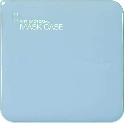 Antibacterial Case for Protection Mask Light Blue