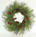 Eurolamp Christmas Decorative Wreath 66cm and Berry