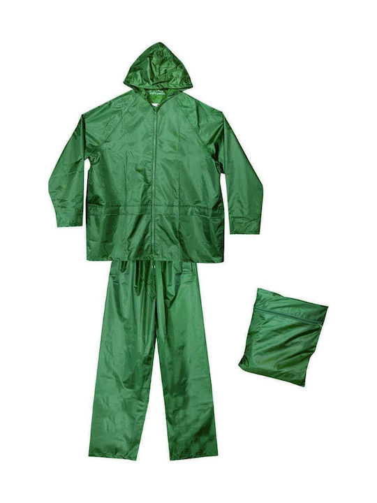 Unimac 132 Waterproof Work Suit Green