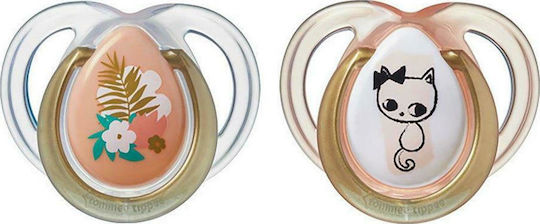 Tommee Tippee Closer To Nature Ορθοδοντικές Πιπίλες Σιλικόνης για 0-6 μηνών 2τμχ