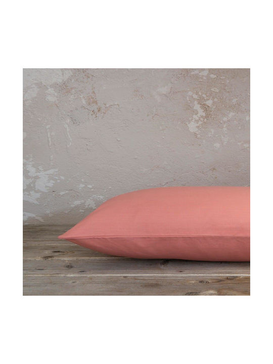 Nima Unicolors Pillowcase Set Terracotta 52x72c...