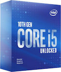 Intel Core i5-10600KF 4.1GHz Processor 6 Core for Socket 1200 in Box