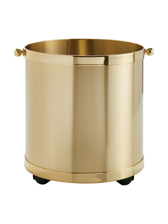 Zogometal K11/P Metallisch Korb Holzlagerung 34x34x35cm