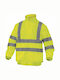 Delta Plus Reno HV Reflective Work Jacket Hooded Yellow RENHVJAPT RENHVJATM RENHVJAGT RENHVJAXG RENHVJAXX