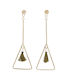 Ble Resort Collection Cercei Placat cu aur