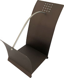 Zogometal N Inox Καλάθι Αποθήκευσης Ξύλων 25x24x44cm Χάλκινο